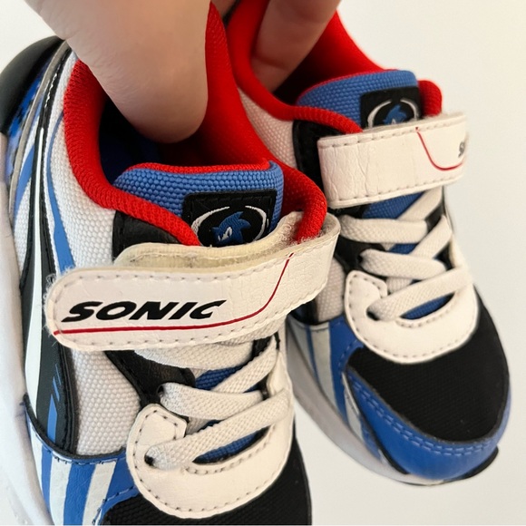 Puma x Sonic toddler sneakers size 6 - Picture 4 of 6
